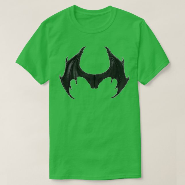 Camiseta máscara do dragão-pombo (Frente do Design)