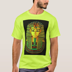 Camiseta Máscara Dourada do antigo Faraó Egípcio Tutankh