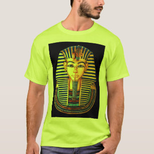 Camiseta Máscara Dourada do antigo Faraó Egípcio Tutankh