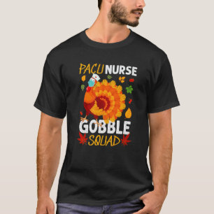 Camiseta Máscara Facial do Dia de Ação de Graças do Pacu Nu