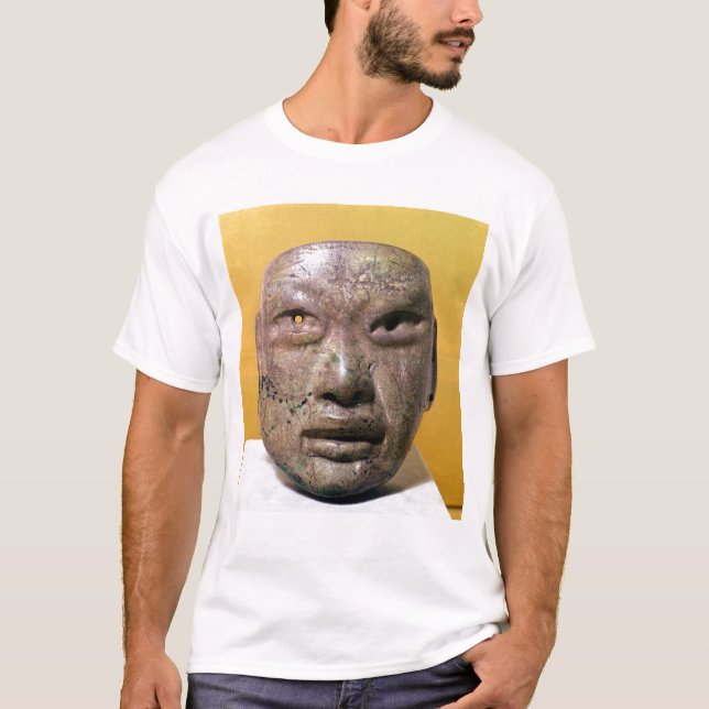 Camiseta Máscara funerária, Olmec, de México (Frente)