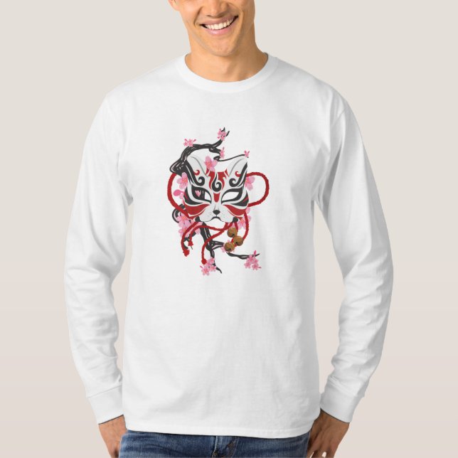Camiseta Máscara Japonesa bonito (Frente)