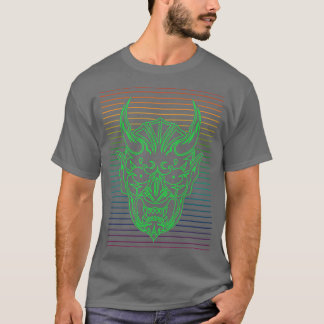 Camiseta Máscara Japonesa Shinigami Linhas 12