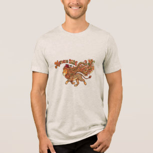 Camiseta Máscara Leão Retro Marrocos 2026 - Marroquina Colo