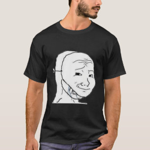 Camiseta máscara sorridente