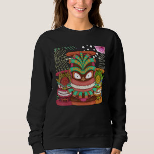 Camiseta Máscara Tiki Polinésia Totem Havaiano Estátua Luau