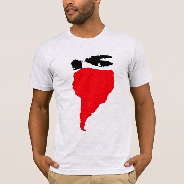 Camiseta máscara vermelha (Frente)
