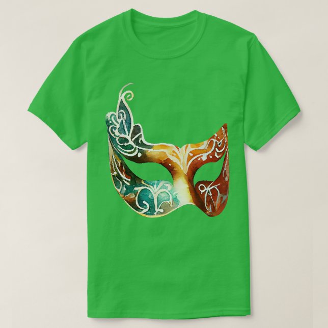 Camiseta Mascarada mask TShirt (Frente do Design)