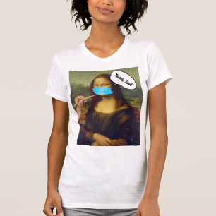 Camiseta Mascarada Mona Lisa