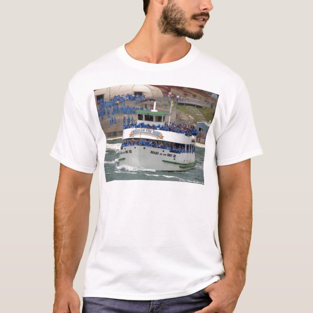Camiseta Mascarado do Barco Mist - Cataratas Niágara (Frente)
