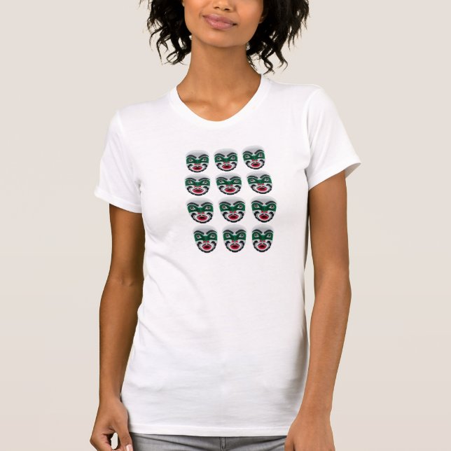 Camiseta Máscaras de água (Frente)