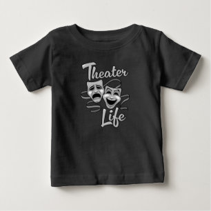 Camiseta Máscaras de Comédia e Tragédia da Vida em Teatro
