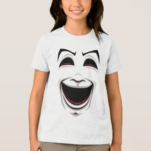 Camiseta Máscaras De Teatro Comédia E Tragédia