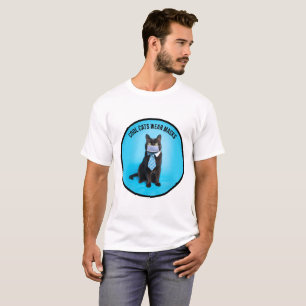 Camiseta Máscaras de Visto de Gatos Legal