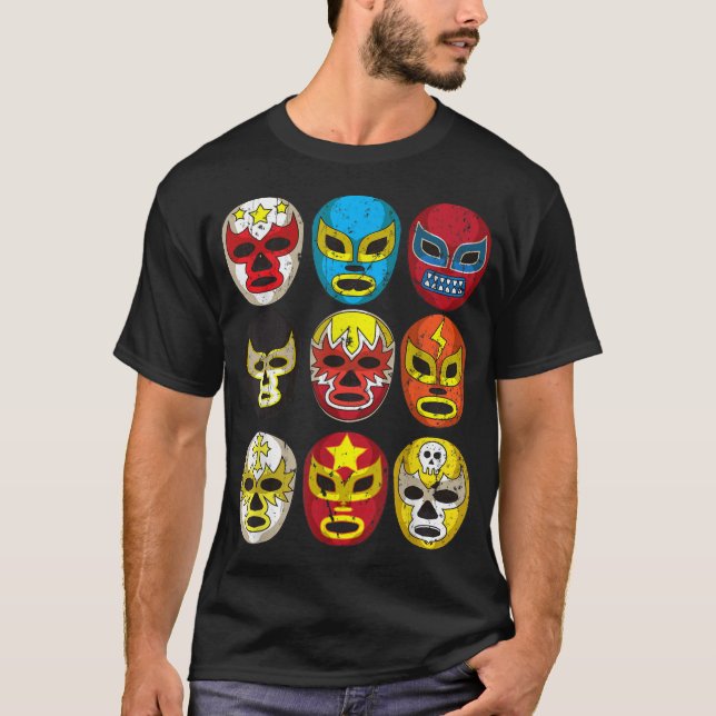 Camiseta Máscaras legal Lucha Libre (Frente)