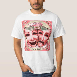 Camiseta Máscaras Vermelhas de Ator