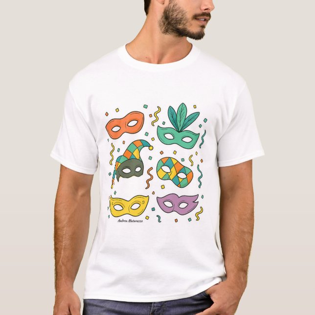 Camiseta Máscaras Voadoras (Frente)