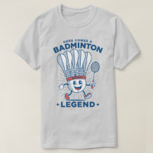 Mascot "Aqui Vem uma Legenda de Badminton"