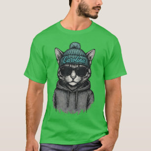 Camiseta Mascot de Futebol da Carolina do Conforto Colors