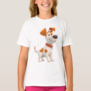 Camiseta Mascote Cachorro – Cachorrinho de Desenho Animado