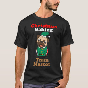 Camiseta Mascote da Equipe de Panificação de Biscoitos de C