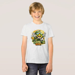 Camiseta Mascote de Futebol Game On Splash