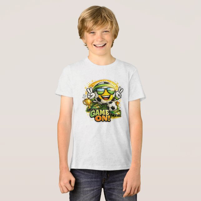 Camiseta Mascote de Futebol Game On Splash (Frente Completa)