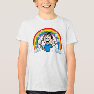 Camiseta Mascote de Limpeza Fofo Arte de Design de Desenho