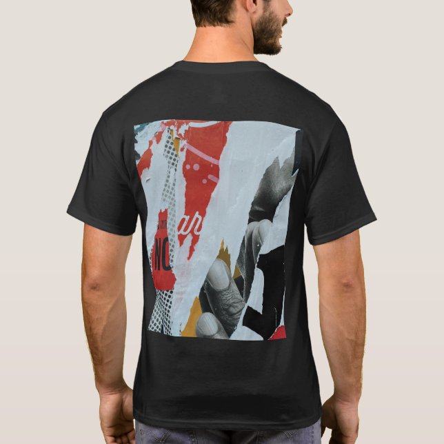 Camiseta masculina (Verso)