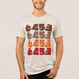 Camiseta masculina 6453 Block Graphic
