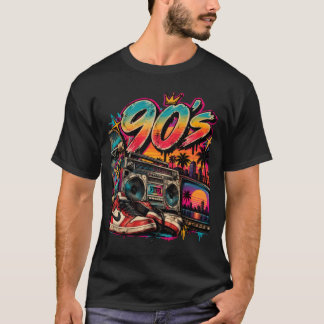 Camiseta Masculina 90s Retro Vintage Música Casset