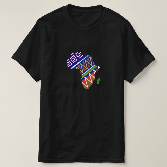 Camiseta Masculina African Zest (Frente do Design)