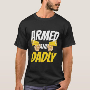 Camiseta Masculina Armado E Divertido Papai Mortal