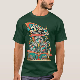 Camiseta Masculina Atomic Laundromat Retro Laundro