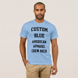 Camiseta masculina BABY BLUE personalizada da AMER