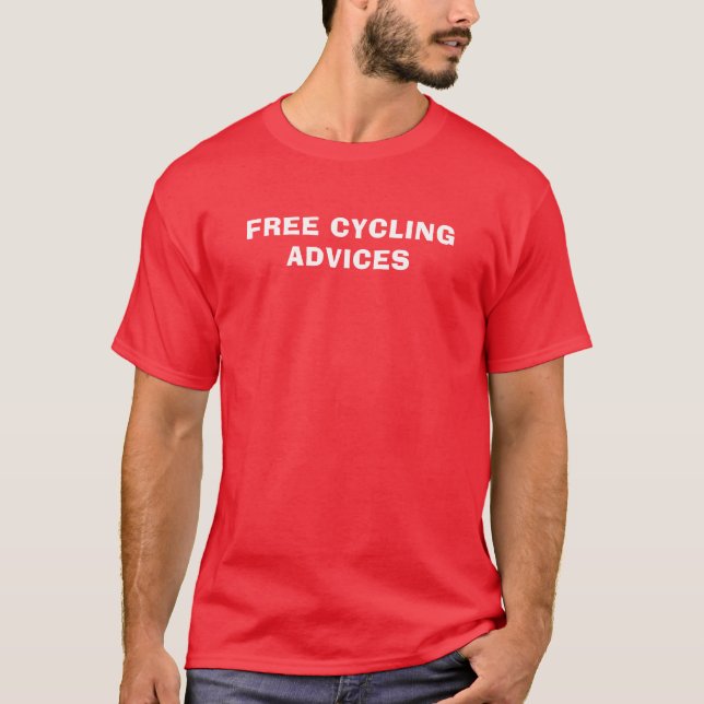 Camiseta Masculina Básica | Advogados de Ciclismo  (Frente)
