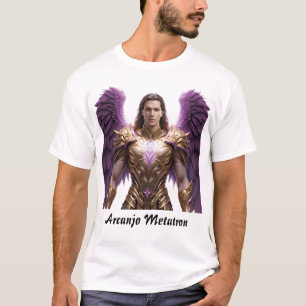 Camiseta Masculina Básica Arcanjo Metatron