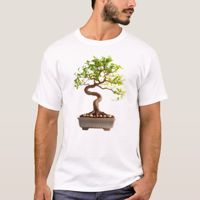 Camiseta Masculina Básica Bonsai-3 (Frente)