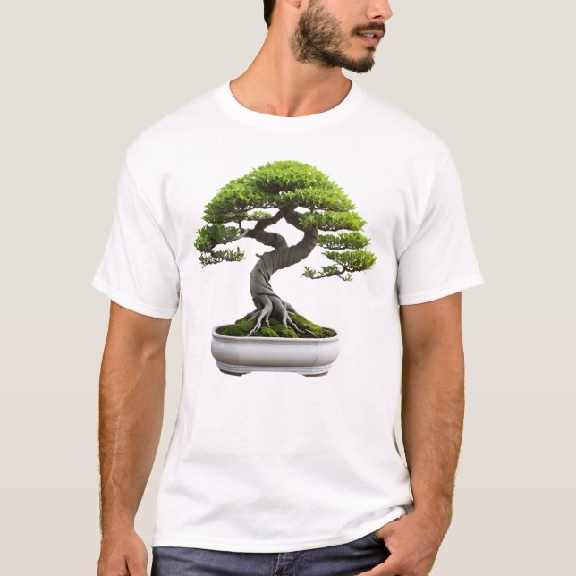 Camiseta Masculina Básica Bonsai-4 (Frente)
