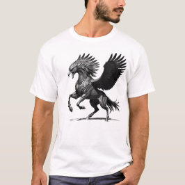 Camiseta Masculina Básica Cavalo Águia-2