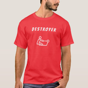 Camiseta Masculina Básica   Destruidor