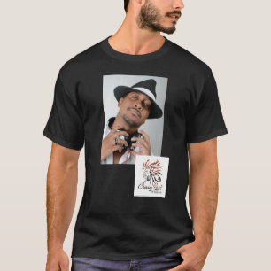 Camiseta masculina básica escura CRAIG ROSS