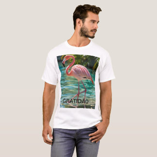 Camiseta Masculina Básica Flamingo
