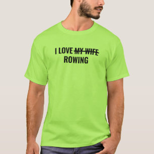Camiseta Masculina Básica   I Love Row