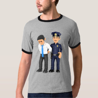 Camiseta Masculina Básica Ringer