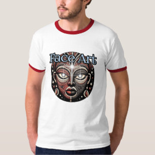 Camiseta Masculina Básica Ringer