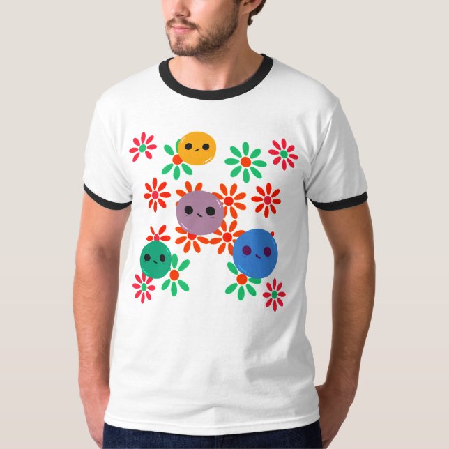 Camiseta Masculina Básica Ringer (Frente)