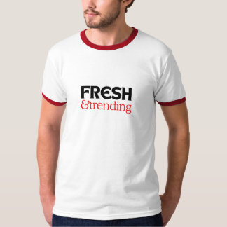 Camiseta Masculina Básica Ringer