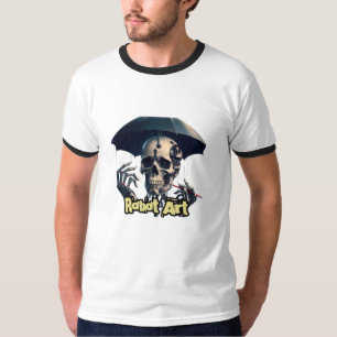 Camiseta Masculina Básica Ringer