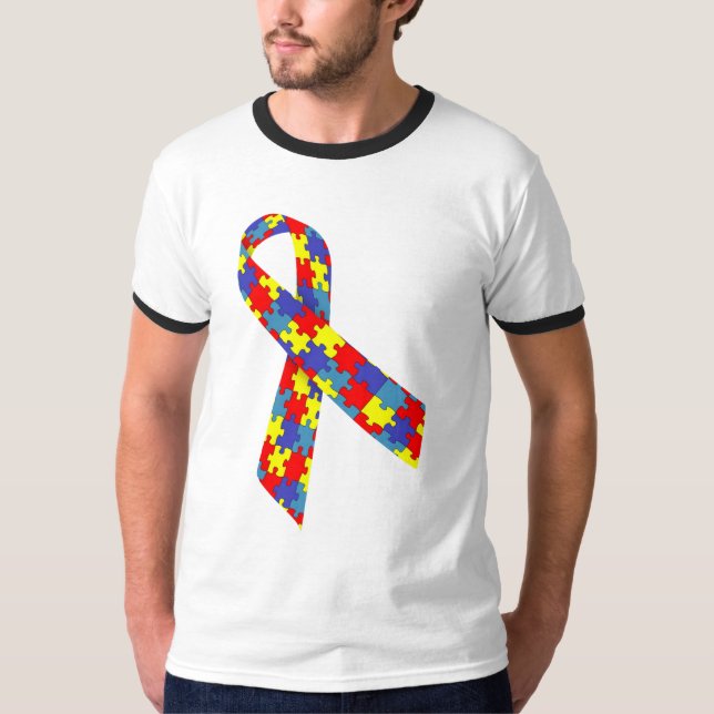 Camiseta Masculina Básica Ringer Laço (Frente)